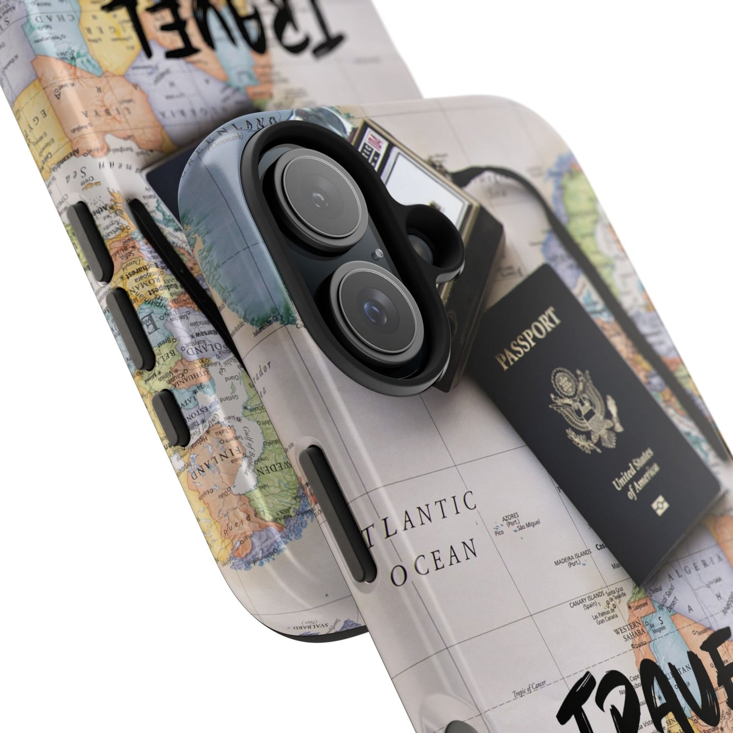 Travel Junkie Phone Case - Perfect for Adventure Lovers and Globe Trotters