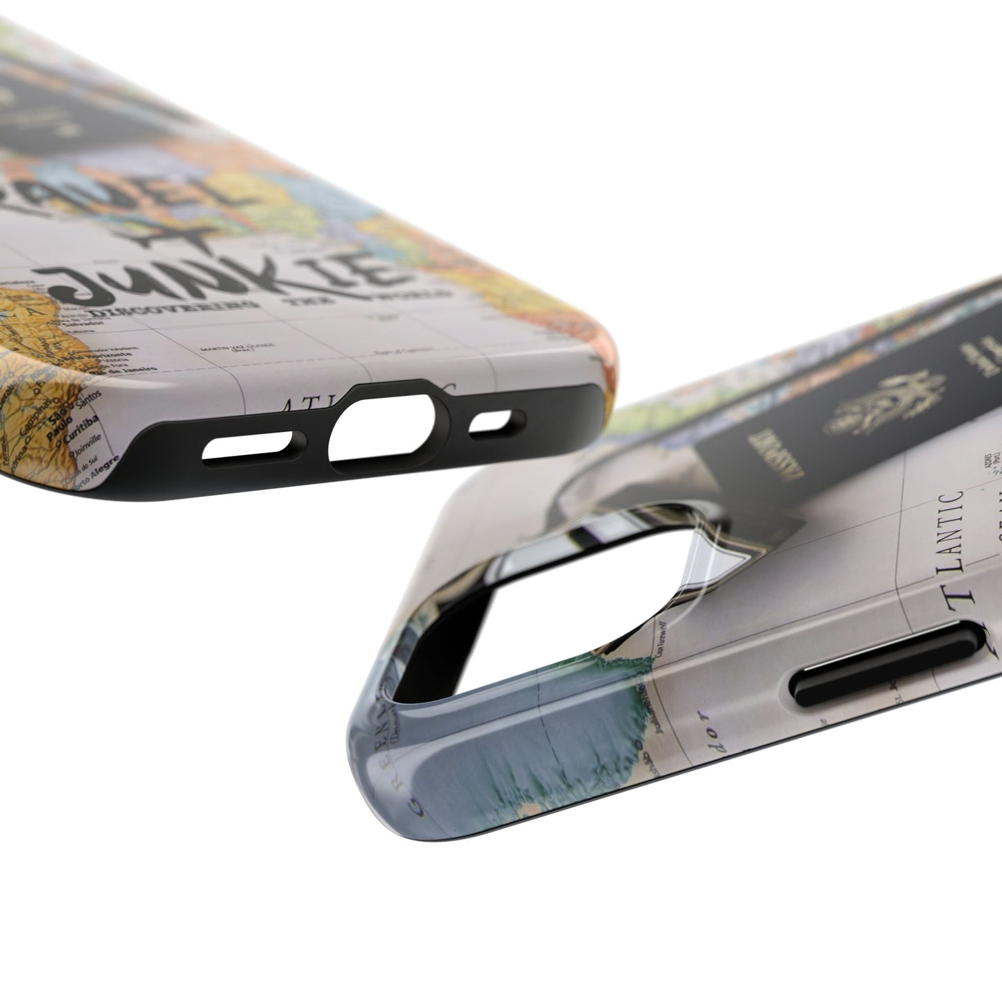 Travel Junkie Phone Case - Perfect for Adventure Lovers and Globe Trotters