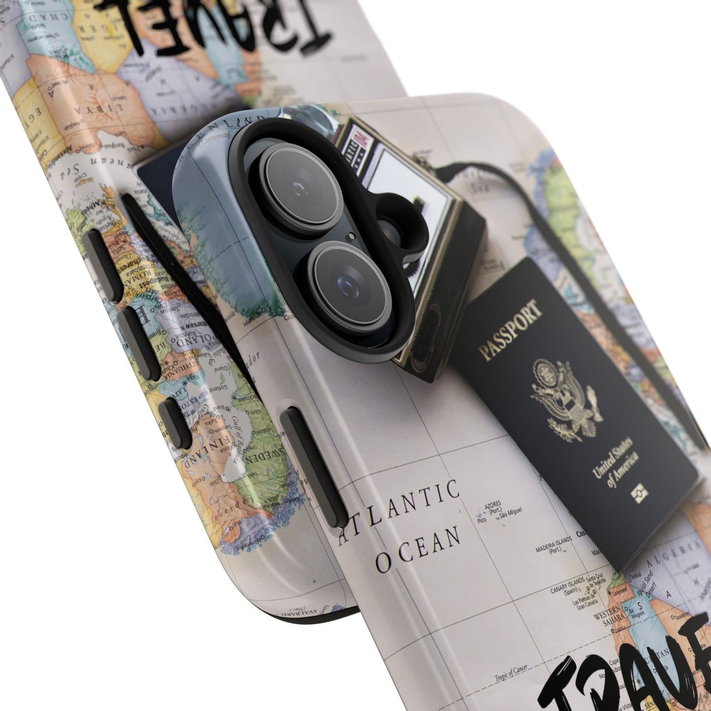 Travel Junkie Phone Case - Perfect for Adventure Lovers and Globe Trotters