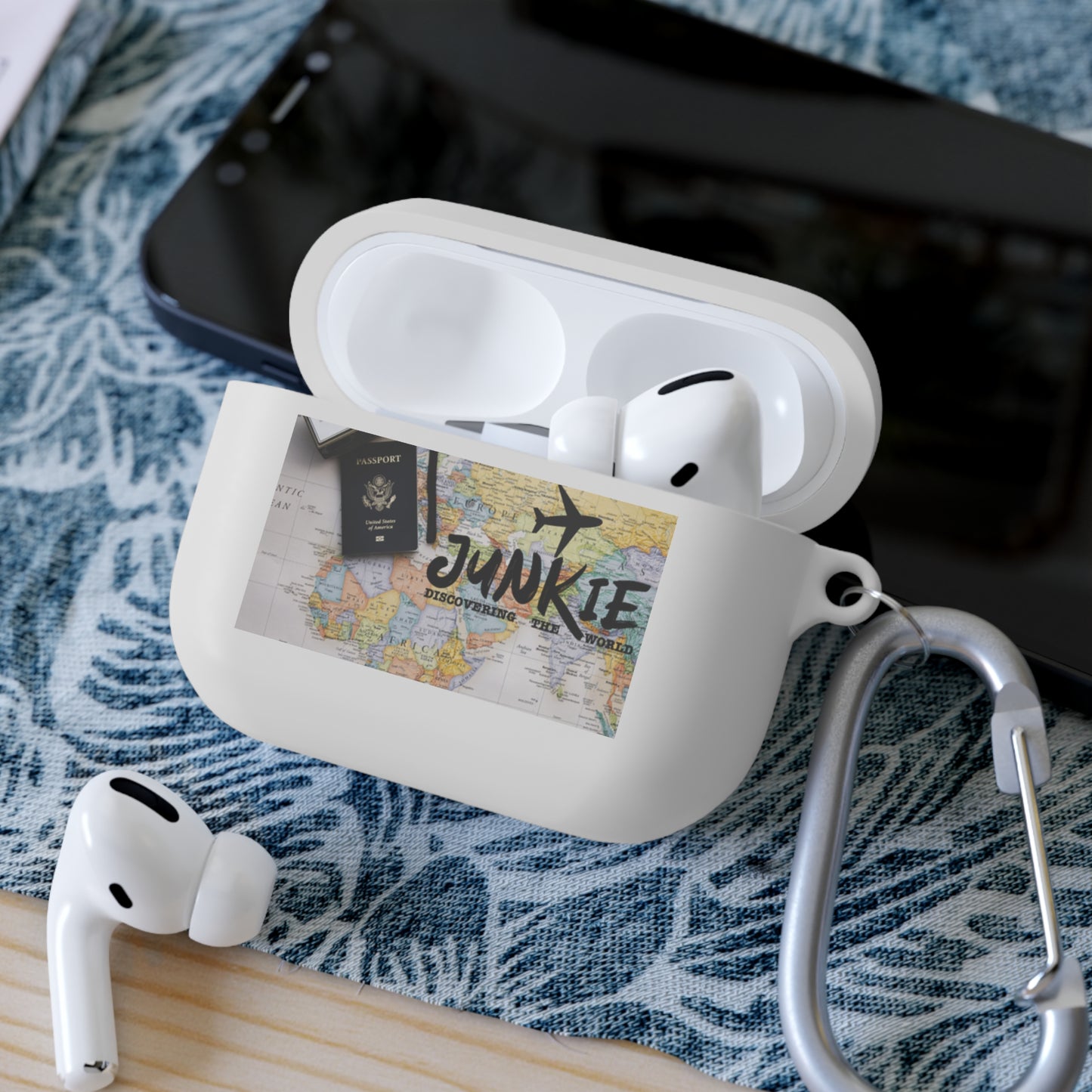 Travel Junkie AirPods and AirPods Pro Case Cover