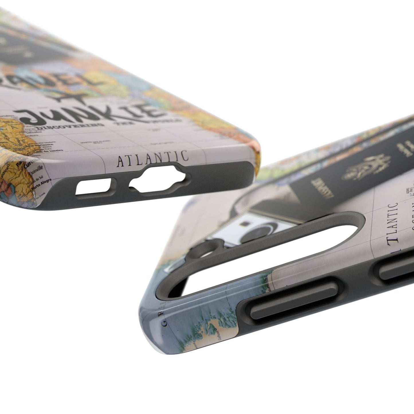 Travel Junkie Phone Case - Perfect for Adventure Lovers and Globe Trotters