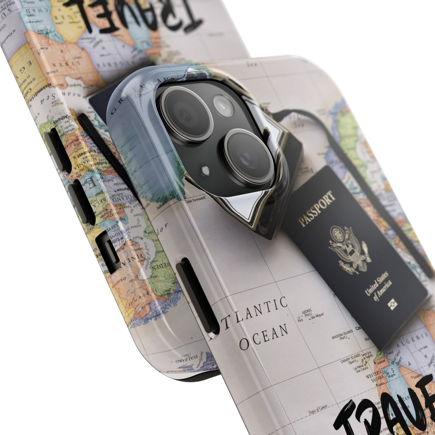 Travel Junkie Phone Case - Perfect for Adventure Lovers and Globe Trotters