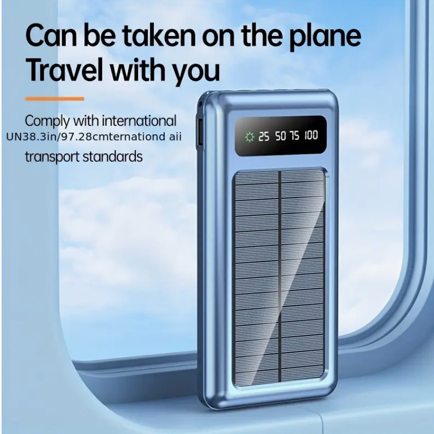 Travel Solar Energy Power bank 10000mAH