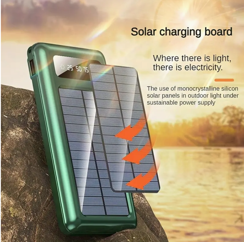 Travel Solar Energy Power bank 10000mAH